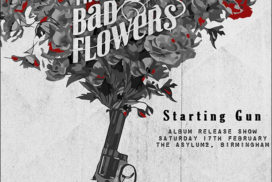 Bad Flowers Starting Gun Cover
